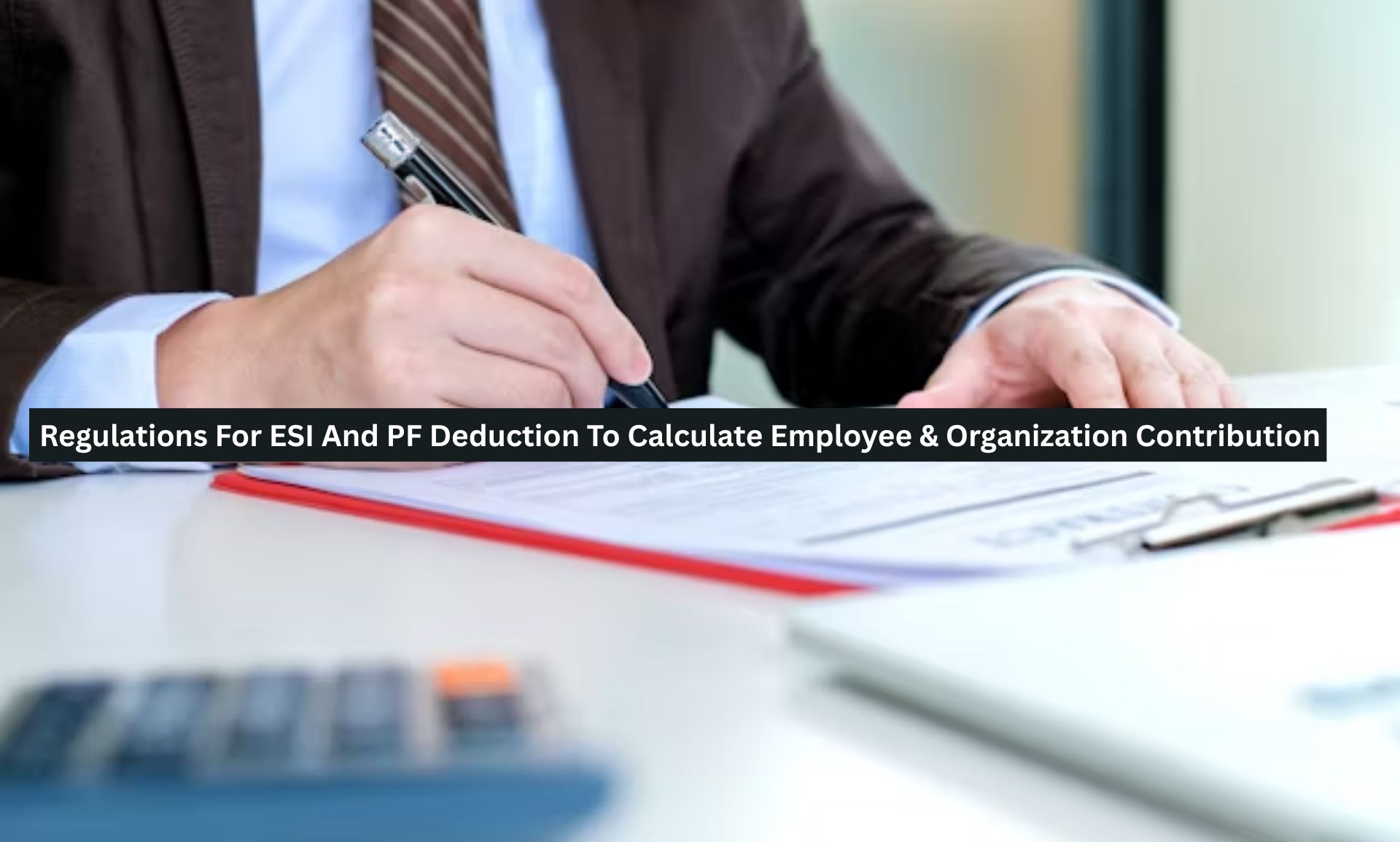 ESI And PF Deduction