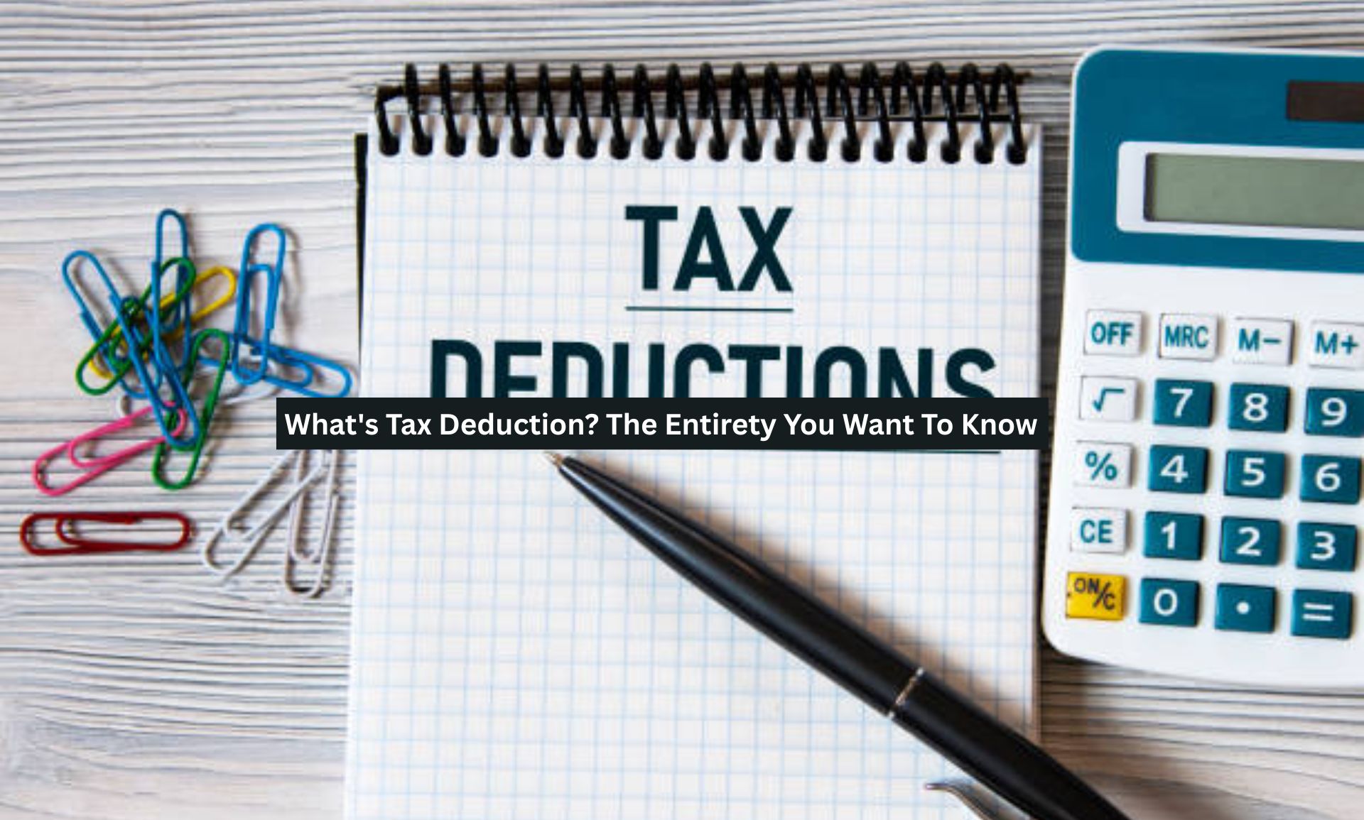 Tax Deduction